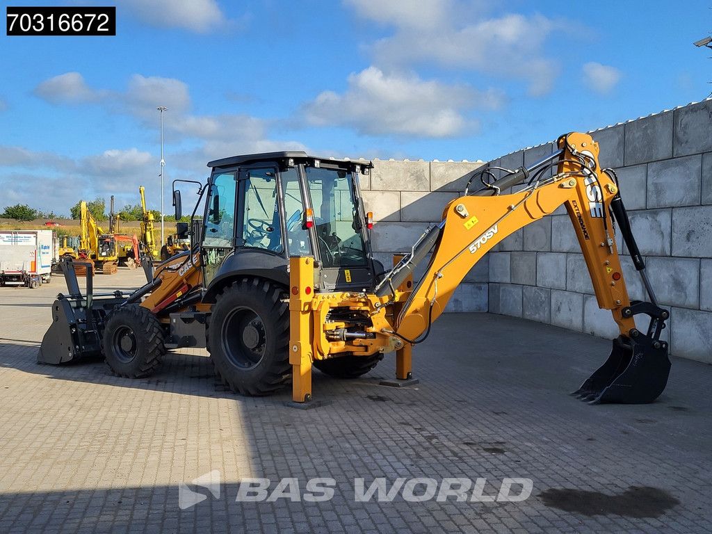 Case 570 SV 4WD - A/C - 4-1 Bucket - Telestick - HP