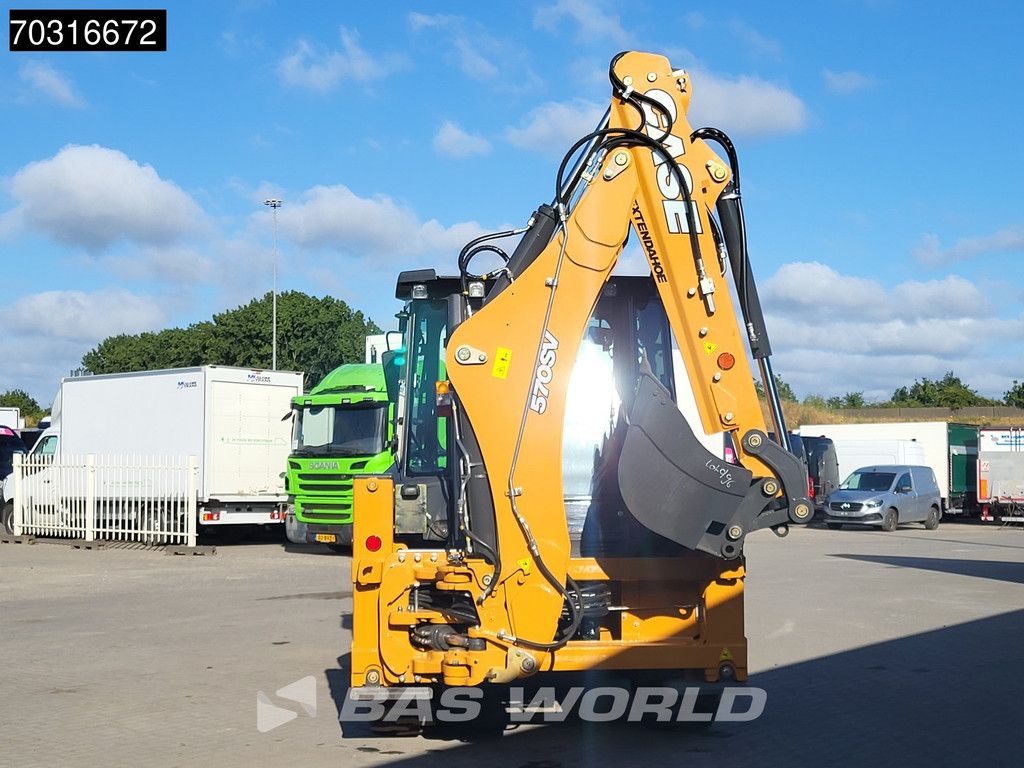 Case 570 SV 4WD - A/C - 4-1 Bucket - Telestick - HP