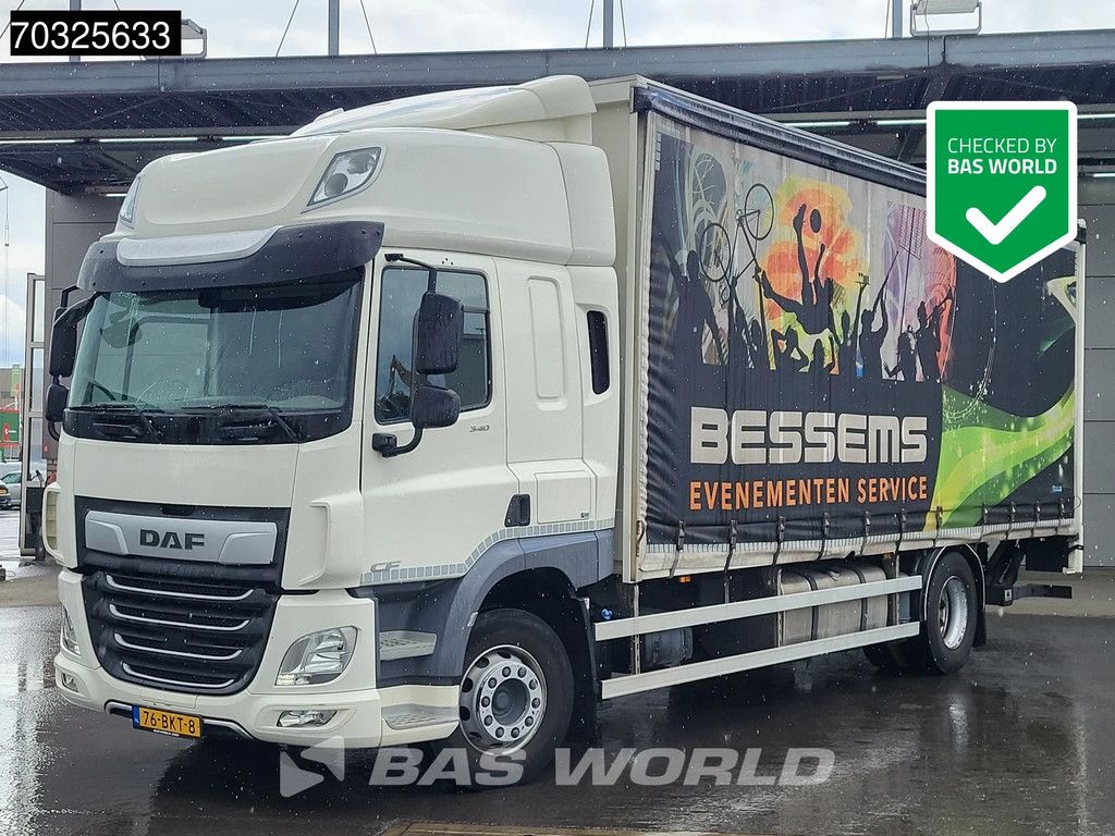 DAF CF CF 340 4X2 NL-truck APK 2500kg Ladebordwand Automatic ACC Euro 6