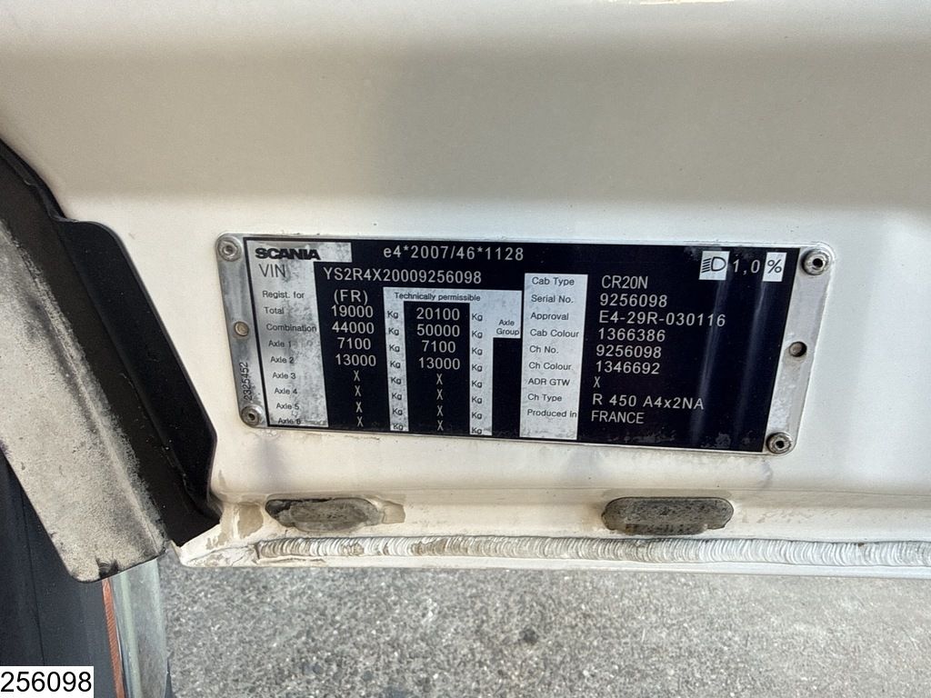 Scania R 450 EURO 6, Retarder, PTO, Standairco