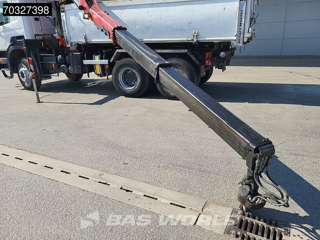 Scania P400 6X4 HMF 1444-Z2 Crane Remote Full Steel Manual Euro 5