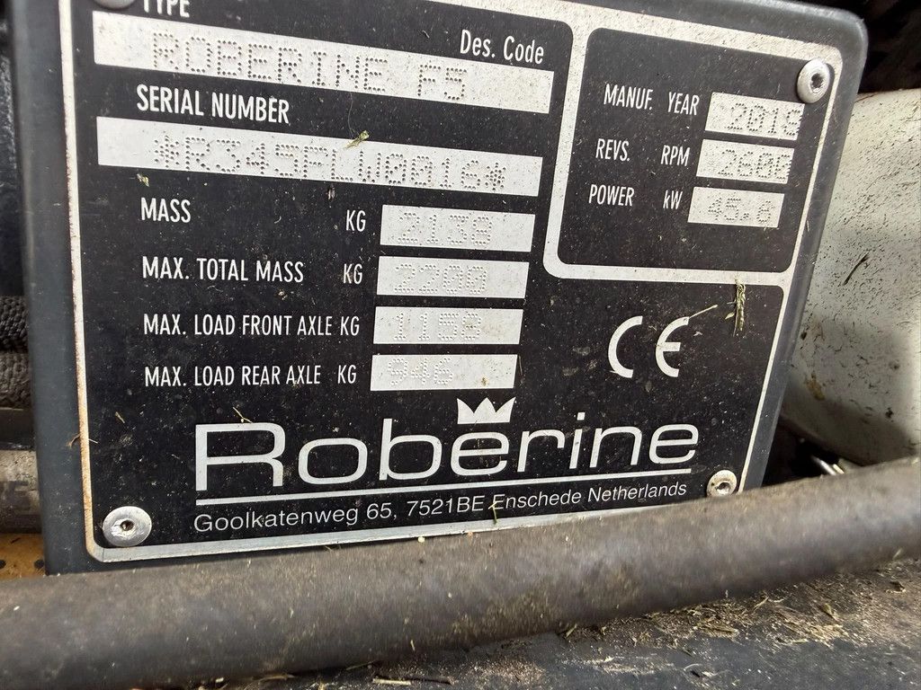 John Deere Roberine F5 5 deks, top conditie