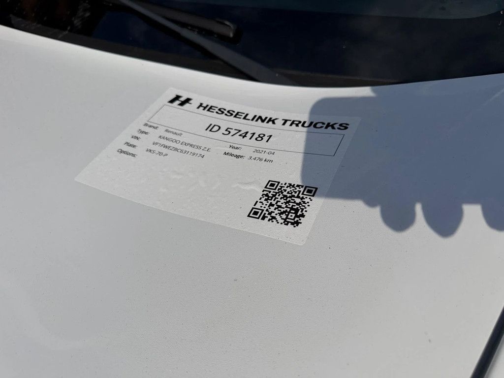 Renault Kangoo Express Express Z.E. Electric 3.476 KM!! Airco Cruise control Camera