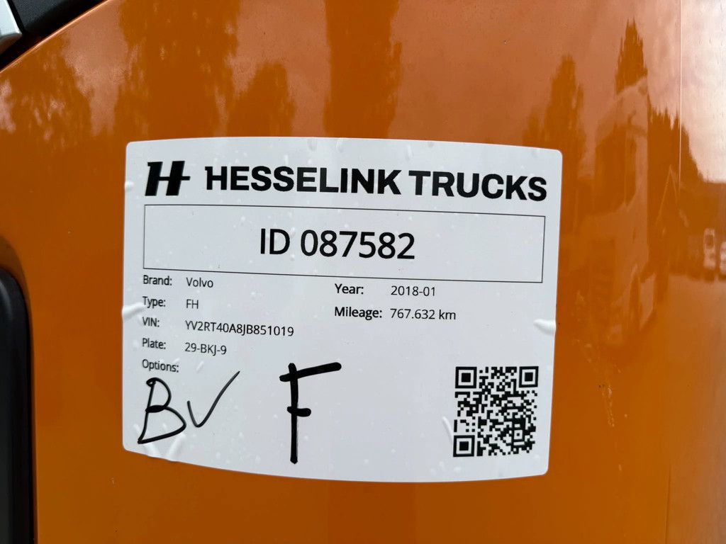 Volvo FH 500 Globetrotter Hydraulic Standairco NL Truck APK/TUV 08-2026
