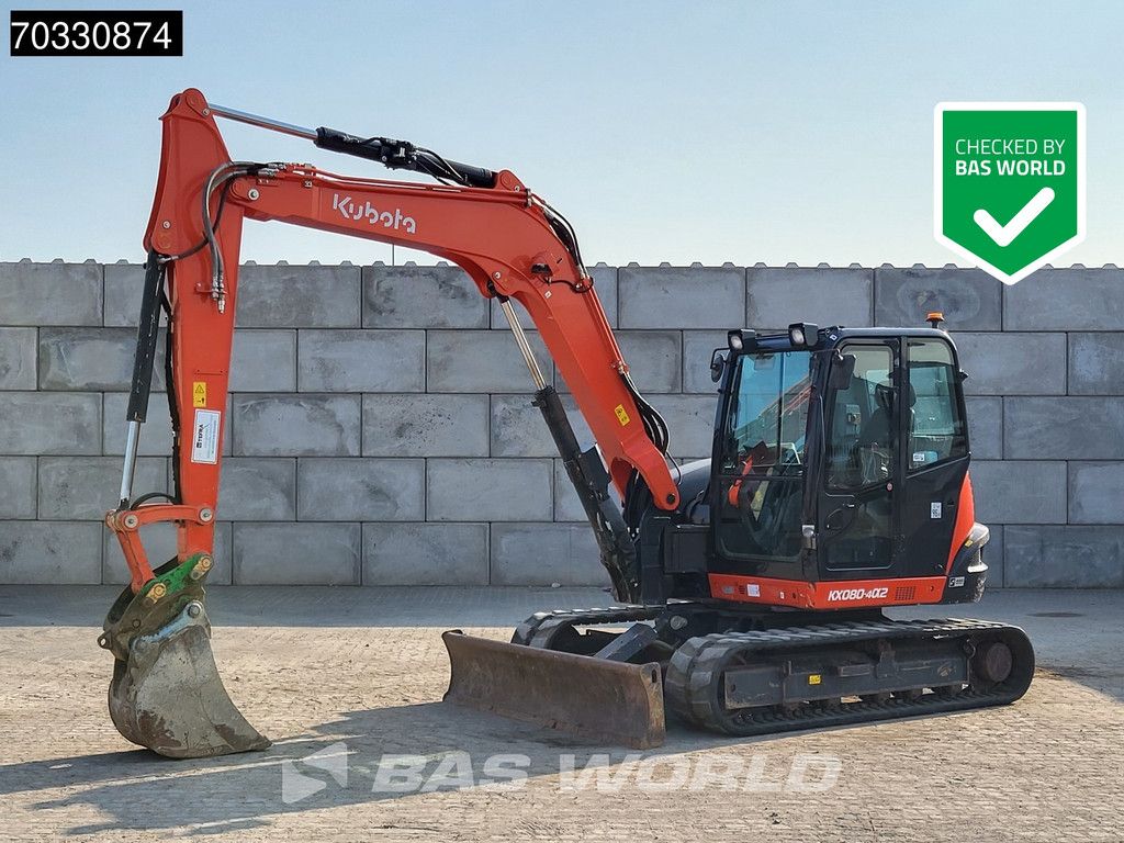 Kubota KX080-4 A/C