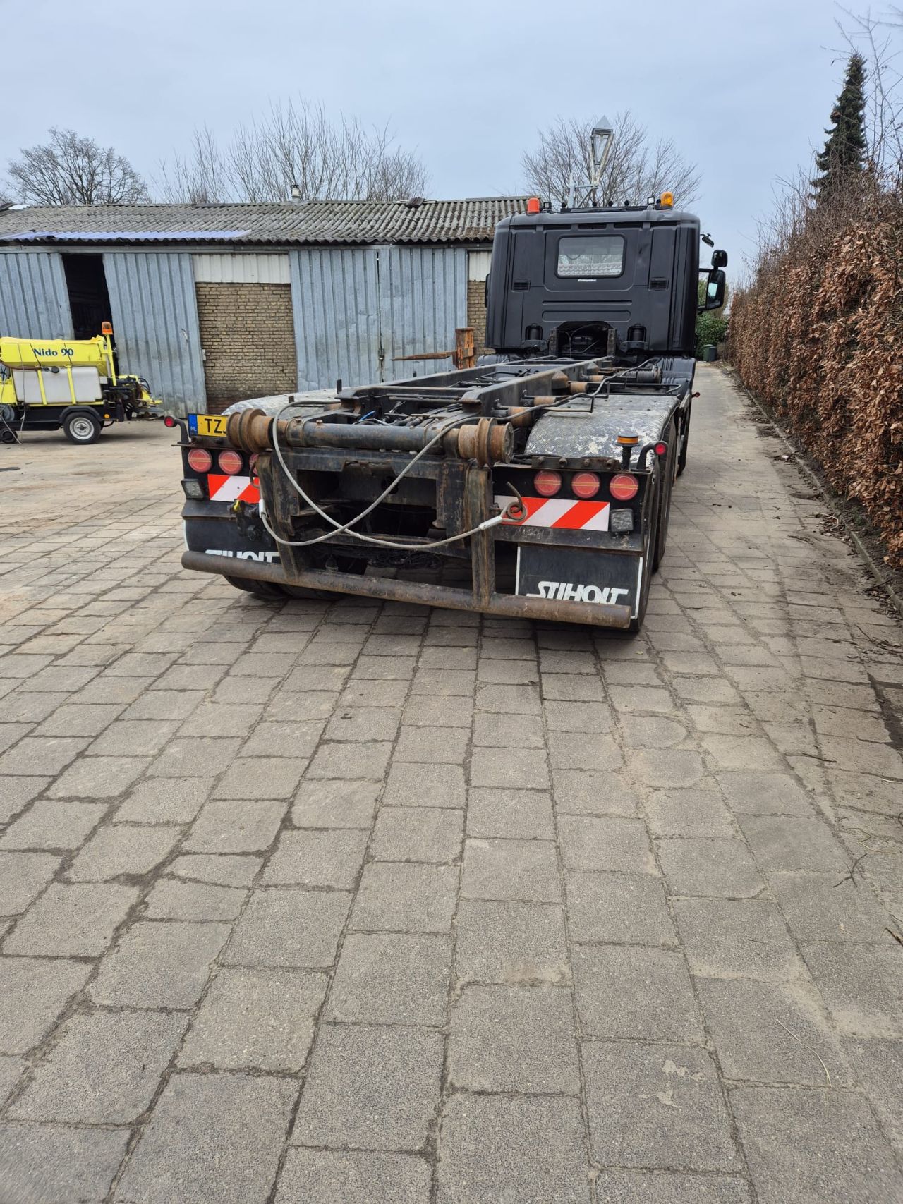 MMBS containerwagen Kabelsysteem