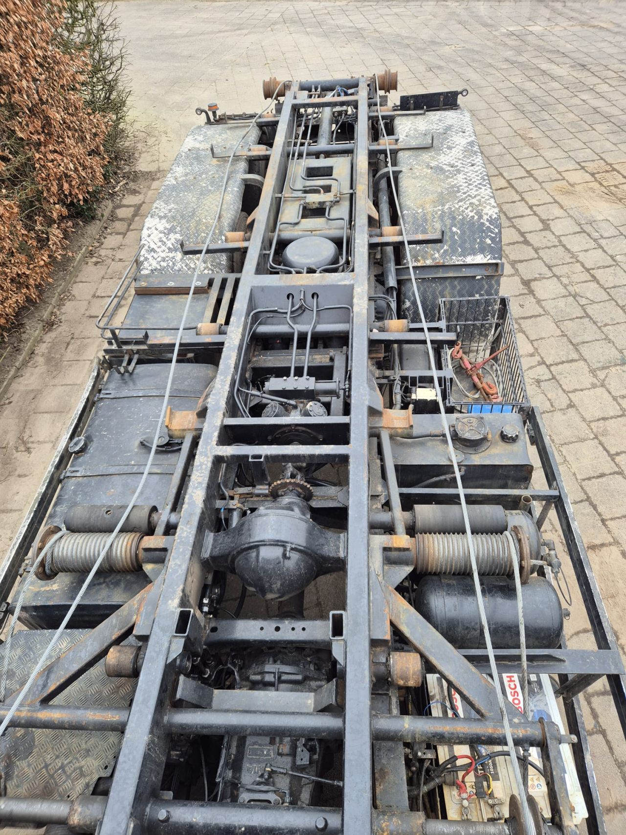 MMBS containerwagen Kabelsysteem