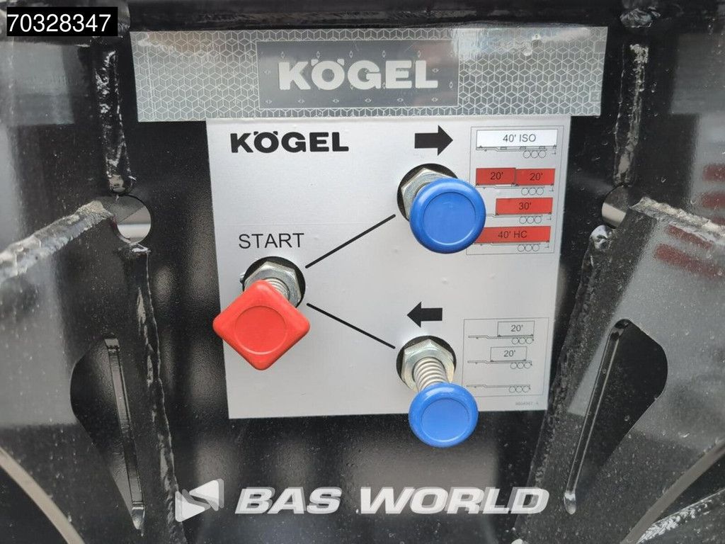 Kögel S24-2 Lift Axle 20,30,40ft