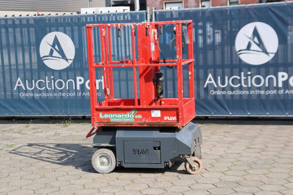 Mast lift Braviisol Lui Mini HD Electric 180kg 4.9m 2016