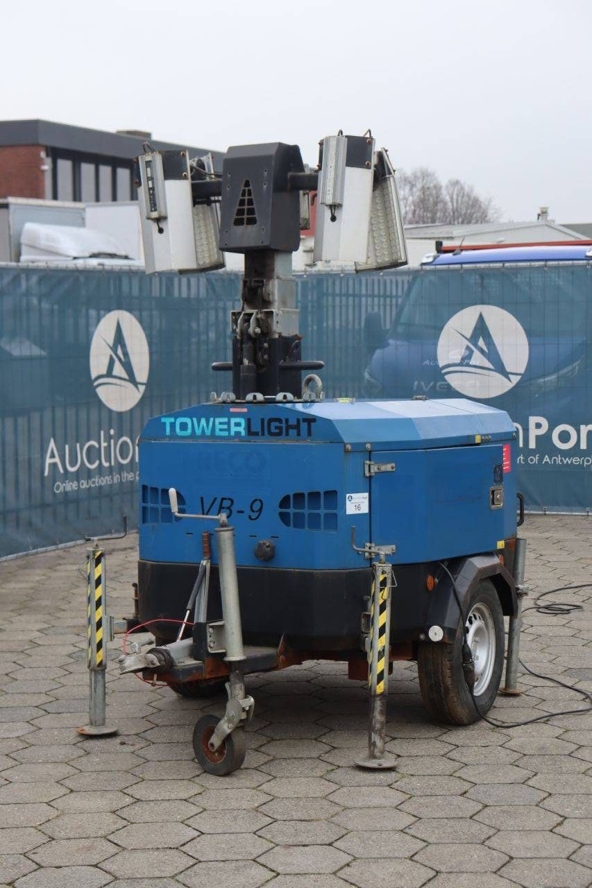 Towerlight VB-9 Lichtmast Benzin 1,6 kW 8,5 m 2012
