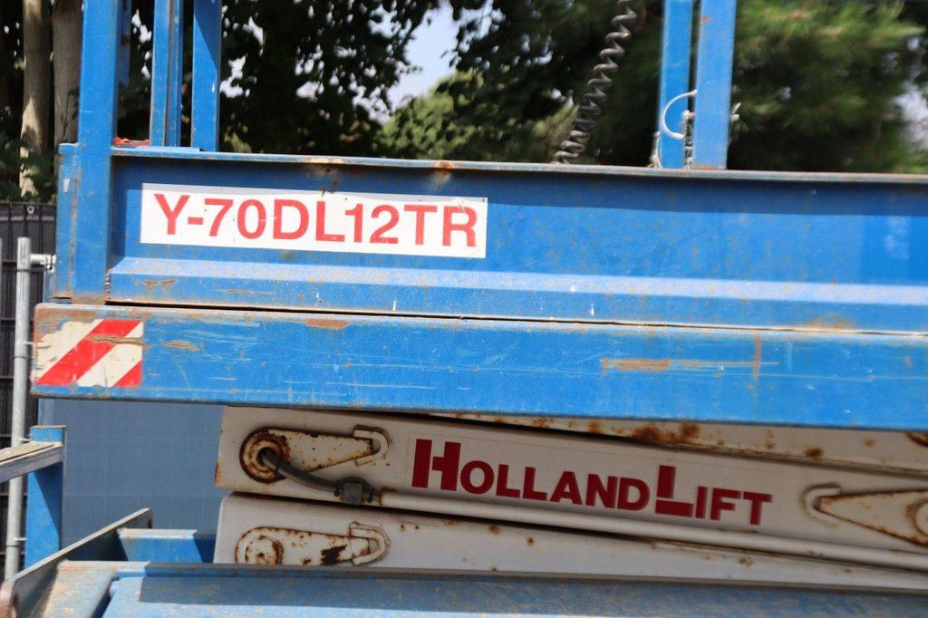 Scherenarbeitsbühne Holland Lift Monostar Y-70DL12-TR Diesel 9m 2007