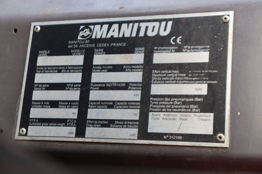 Heftruck Manitou MI35D Diesel 2520kg 5.5m