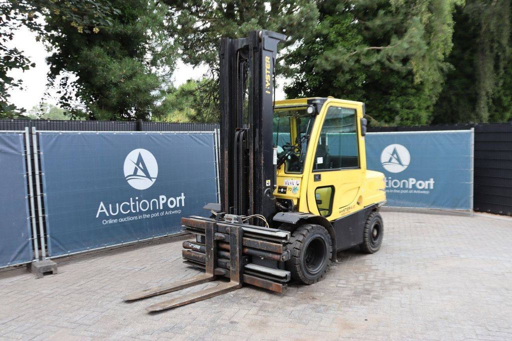 Forklift Hyster H4.0FT6 Diesel 2420kg 6.6m 2010