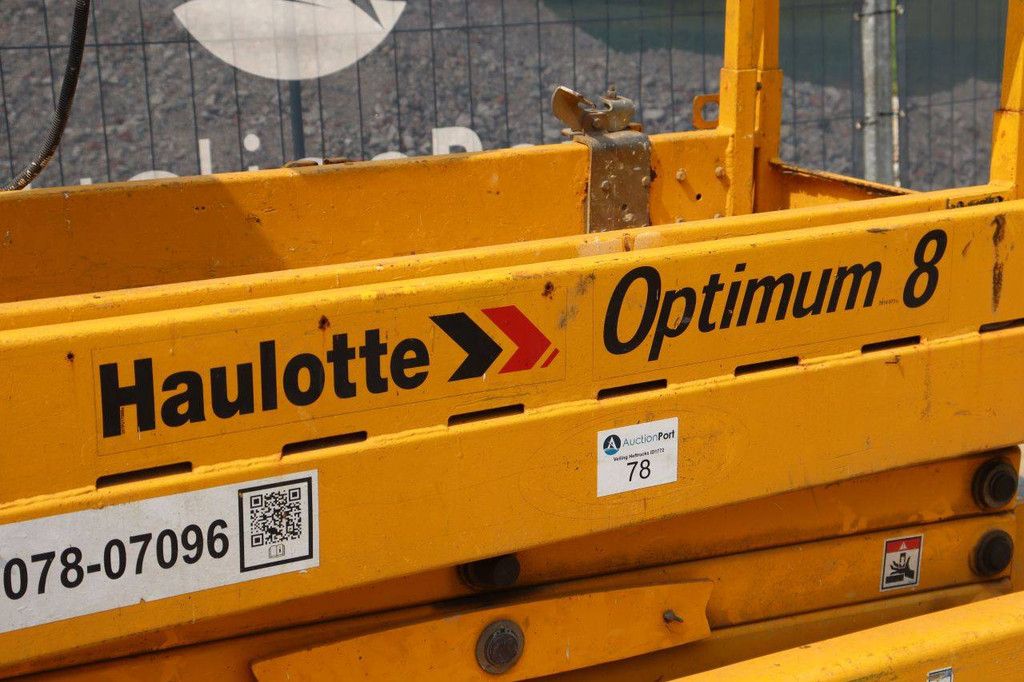 Pinguely-Haulotte Optimum 8 Scissor Lift Electric 230kg 7.8m 2005
