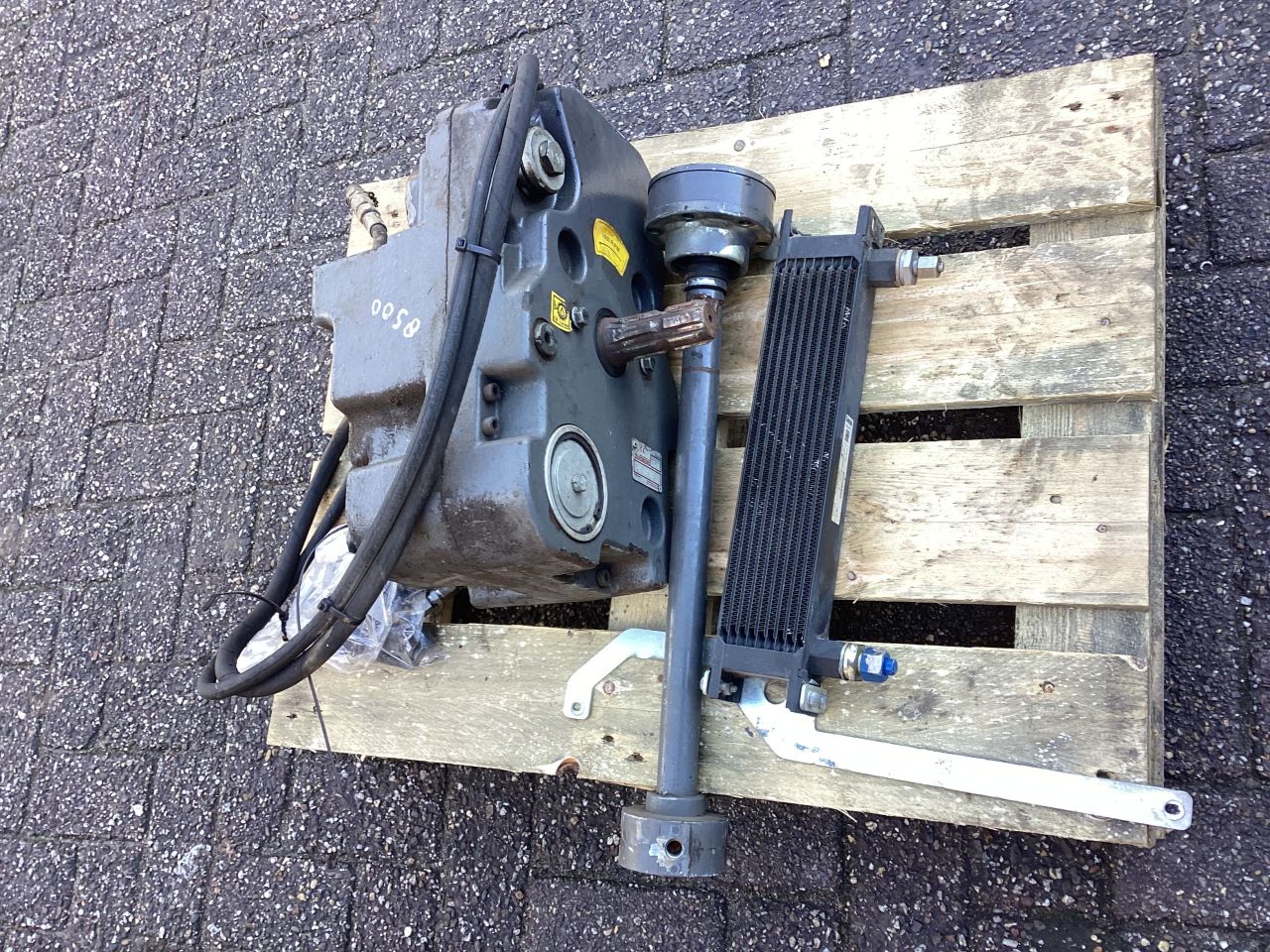 Valtra Zuidberg front PTO