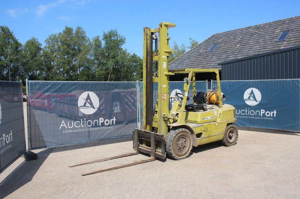 Forklift Mitsubishi FG-35 LPG 3800kg 5.2m 1990