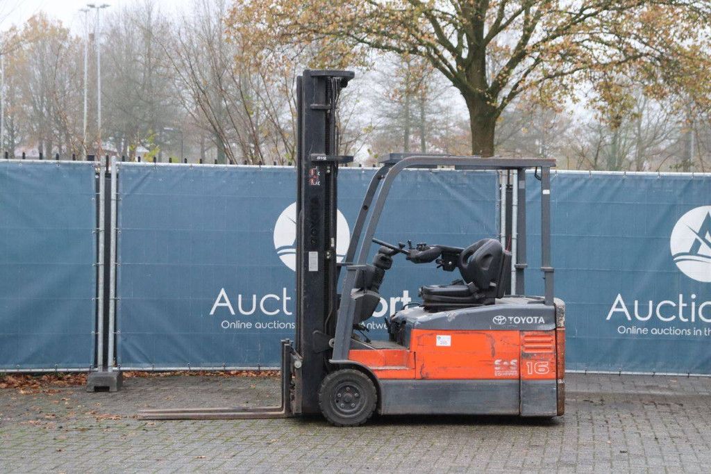 Gabelstapler Toyota 7FBEF16 Elektro 1600 kg 6,0 m 2008