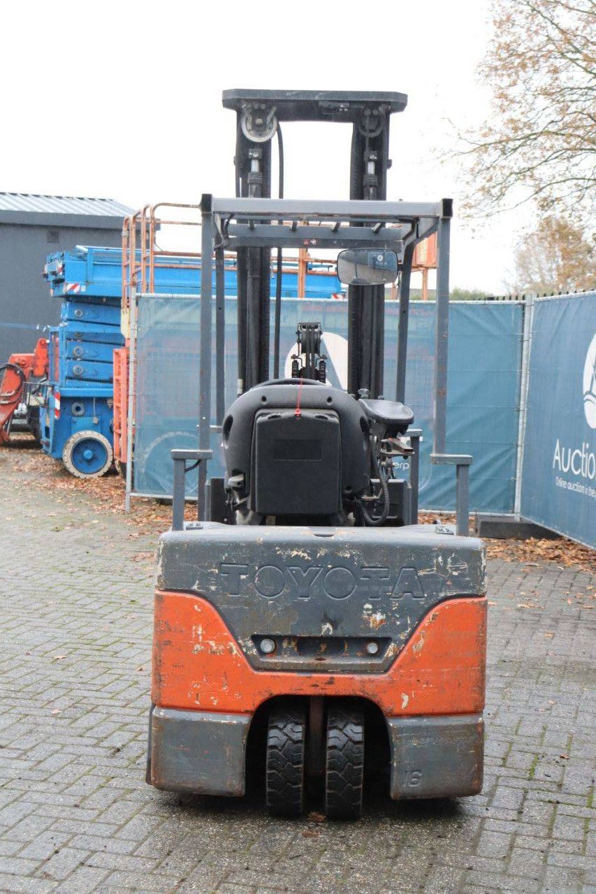 Gabelstapler Toyota 7FBEF16 Elektro 1600 kg 6,0 m 2008