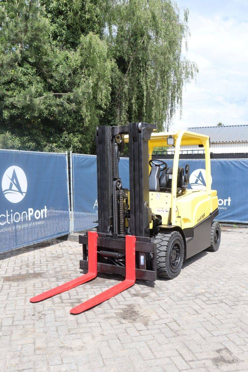 Hyster J4.0XN Electric Forklift 4000kg 4.56m 2014