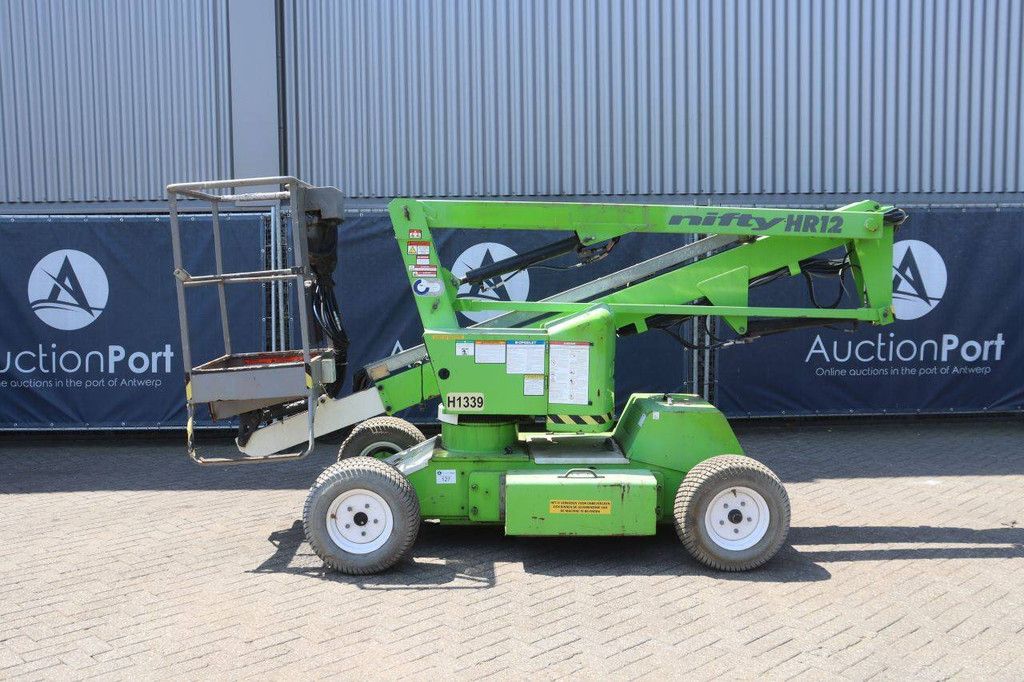 Knikarmhoogwerker Niftylift HR12NDE Elektrisch + Diesel 200kg 12m 2017