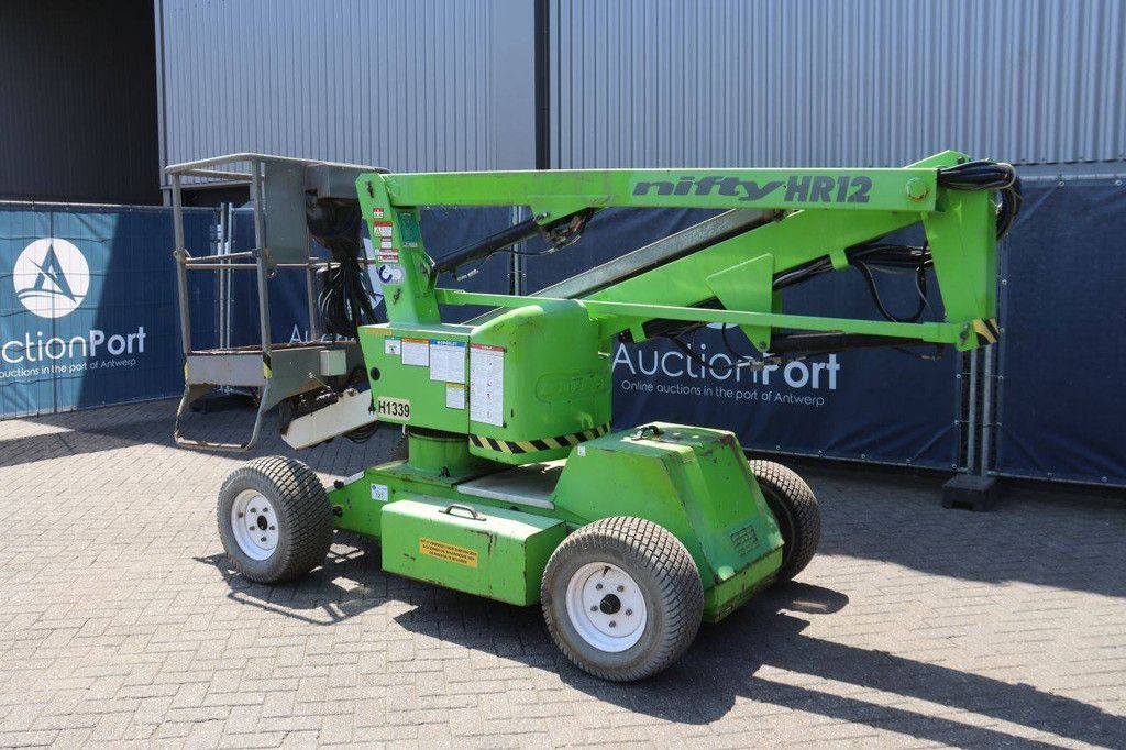Knikarmhoogwerker Niftylift HR12NDE Elektrisch + Diesel 200kg 12m 2017