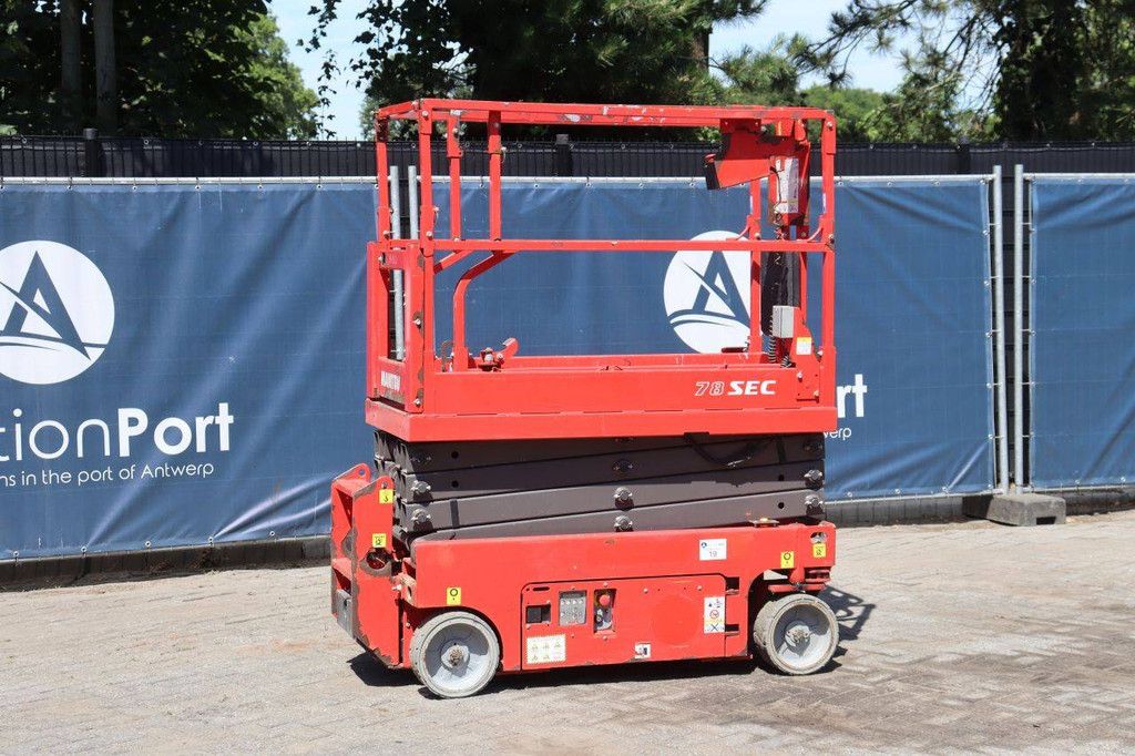 Manitou 78 SEC-2 Elektrische Scherenbühne 227 kg 7,8 m 2017