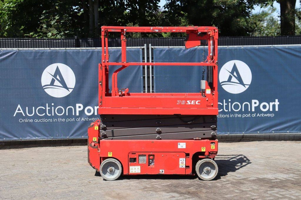 Manitou 78 SEC-2 Elektrische Scherenbühne 227 kg 7,8 m 2017