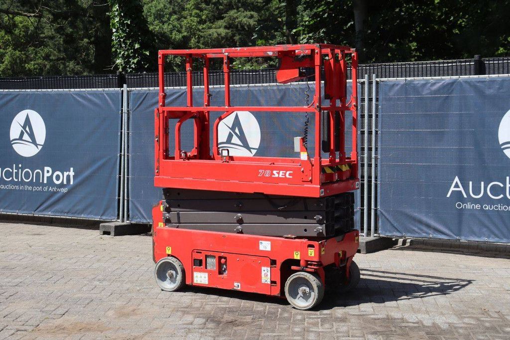 Manitou 78 SEC-2 Elektrische Scherenbühne 227 kg 7,8 m 2017