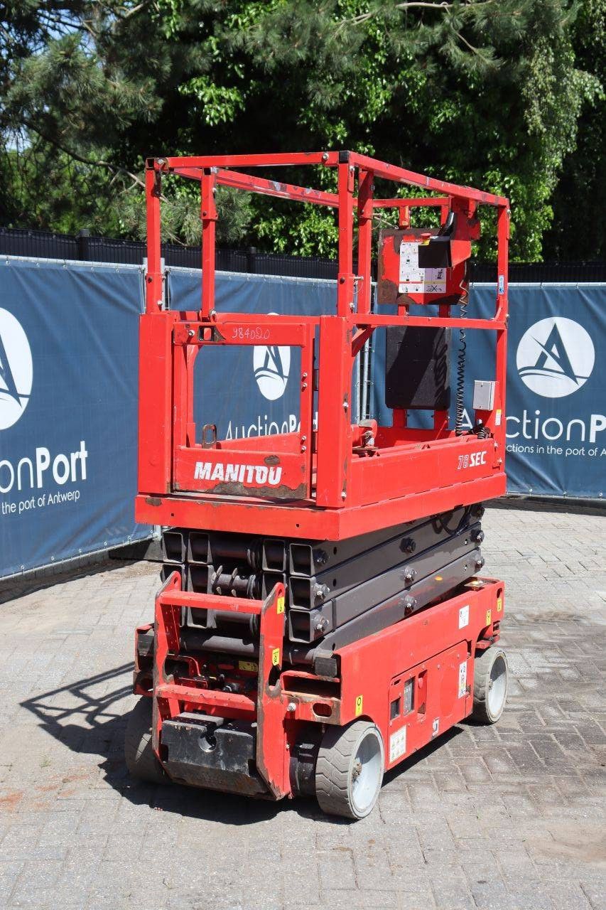 Manitou 78 SEC-2 Elektrische Scherenbühne 227 kg 7,8 m 2017