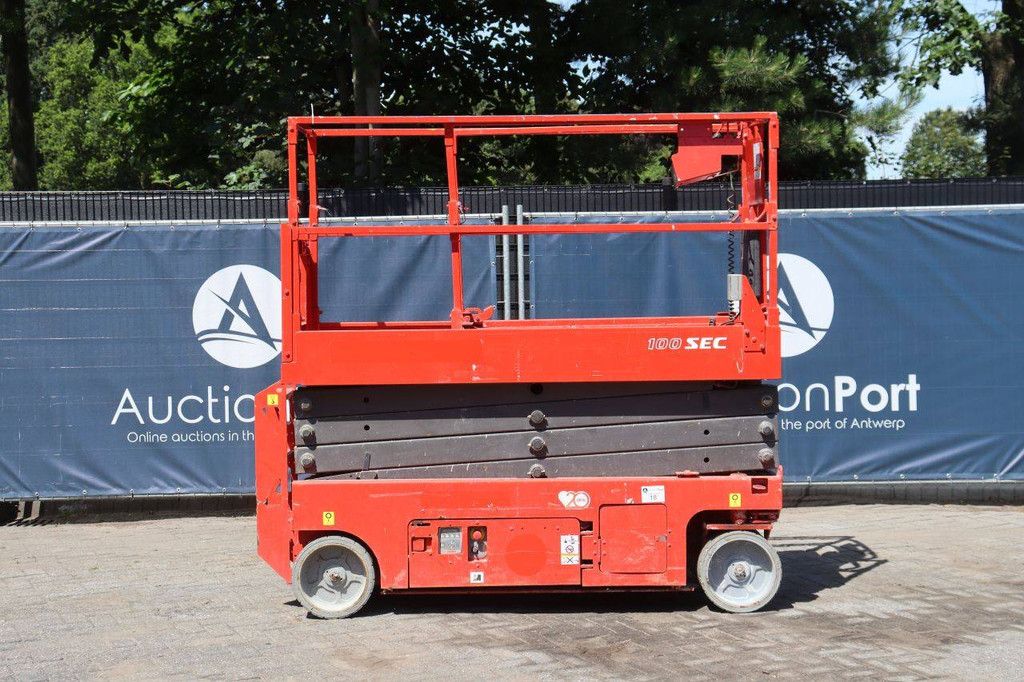 Manitou 100 SEC Elektrische Scherenbühne 227 kg 9,9 m 2015