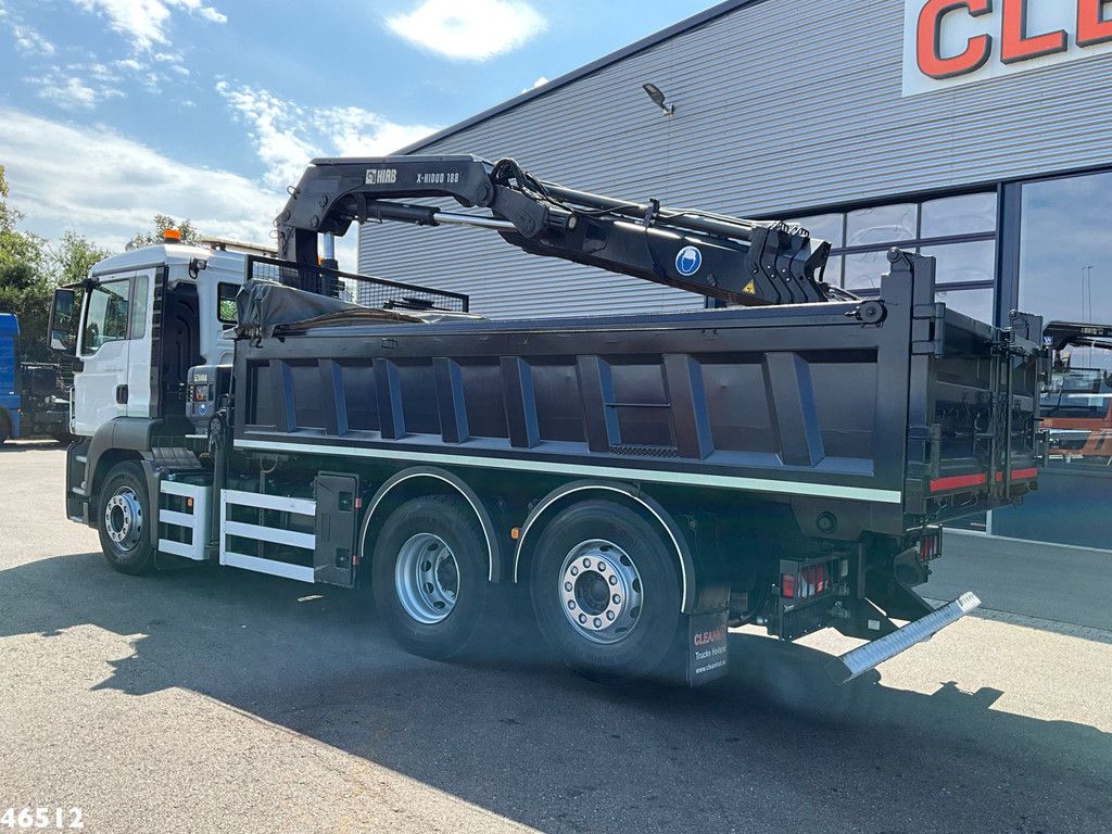 Man TGS 26.360 Euro 6 Hiab 18 Tonmeter laadkraan Just 115.075 km!