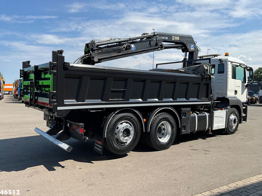 Man TGS 26.360 Euro 6 Hiab 18 Tonmeter laadkraan Just 115.075 km!