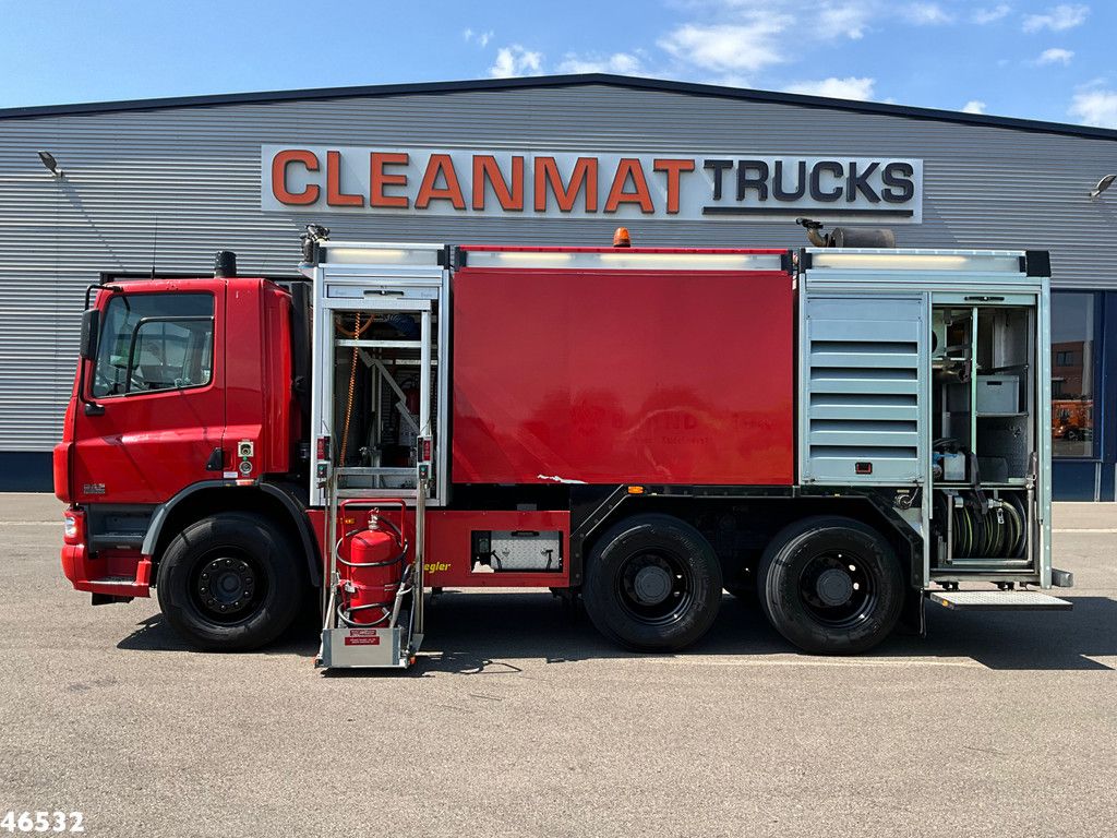 DAF FAT 75 CF 360 6x4 ZIEGLER Brandweer / schuimbluswagen Just 78.346 km!