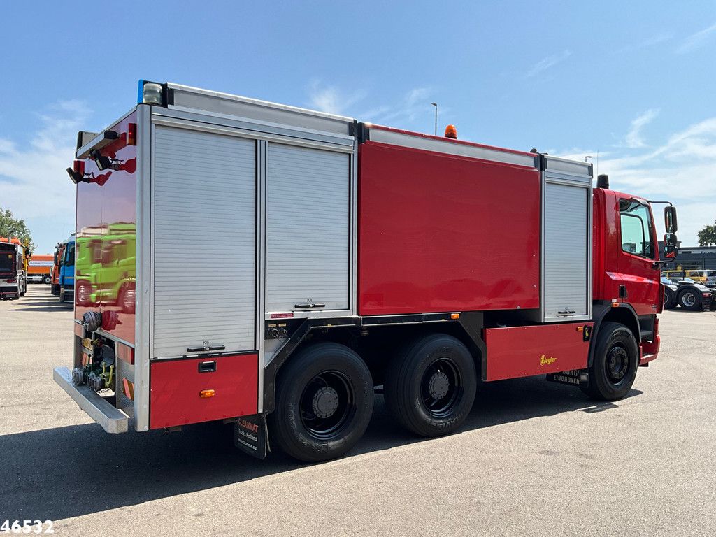 DAF FAT 75 CF 360 6x4 ZIEGLER Brandweer / schuimbluswagen Just 78.346 km!
