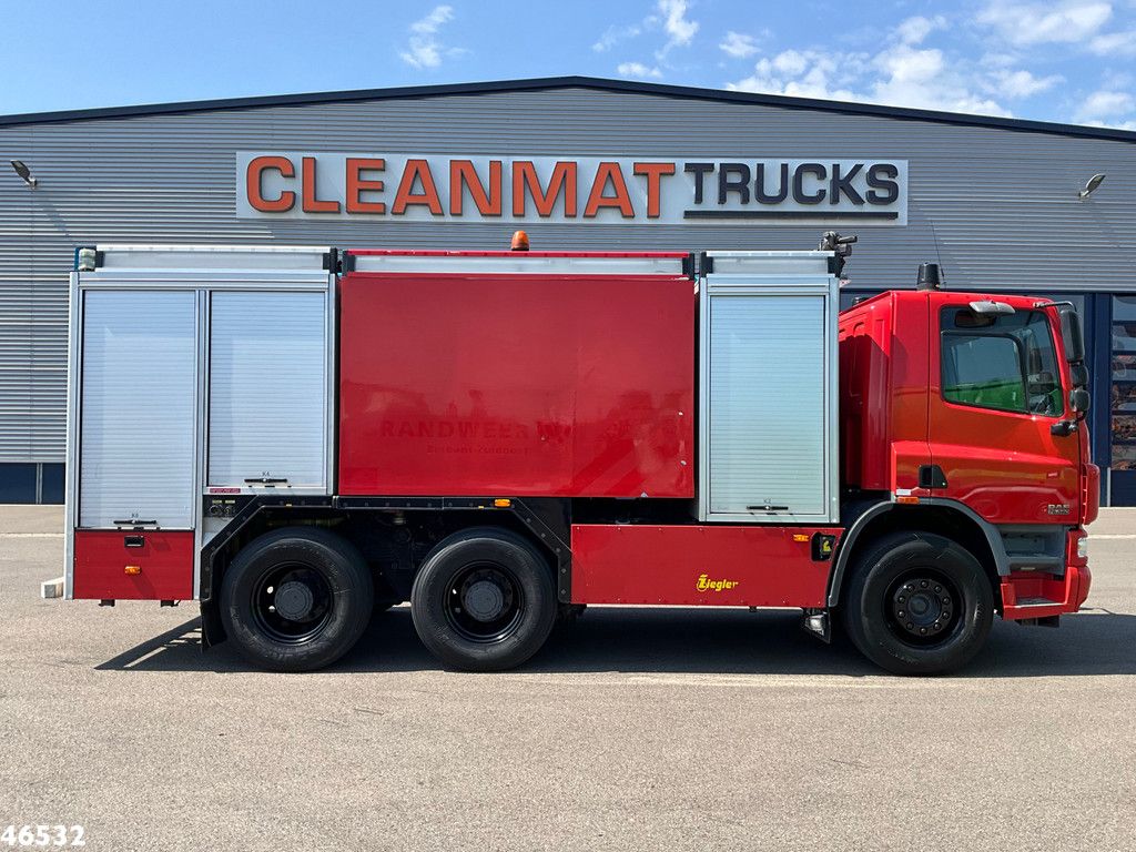 DAF FAT 75 CF 360 6x4 ZIEGLER Brandweer / schuimbluswagen Just 78.346 km!