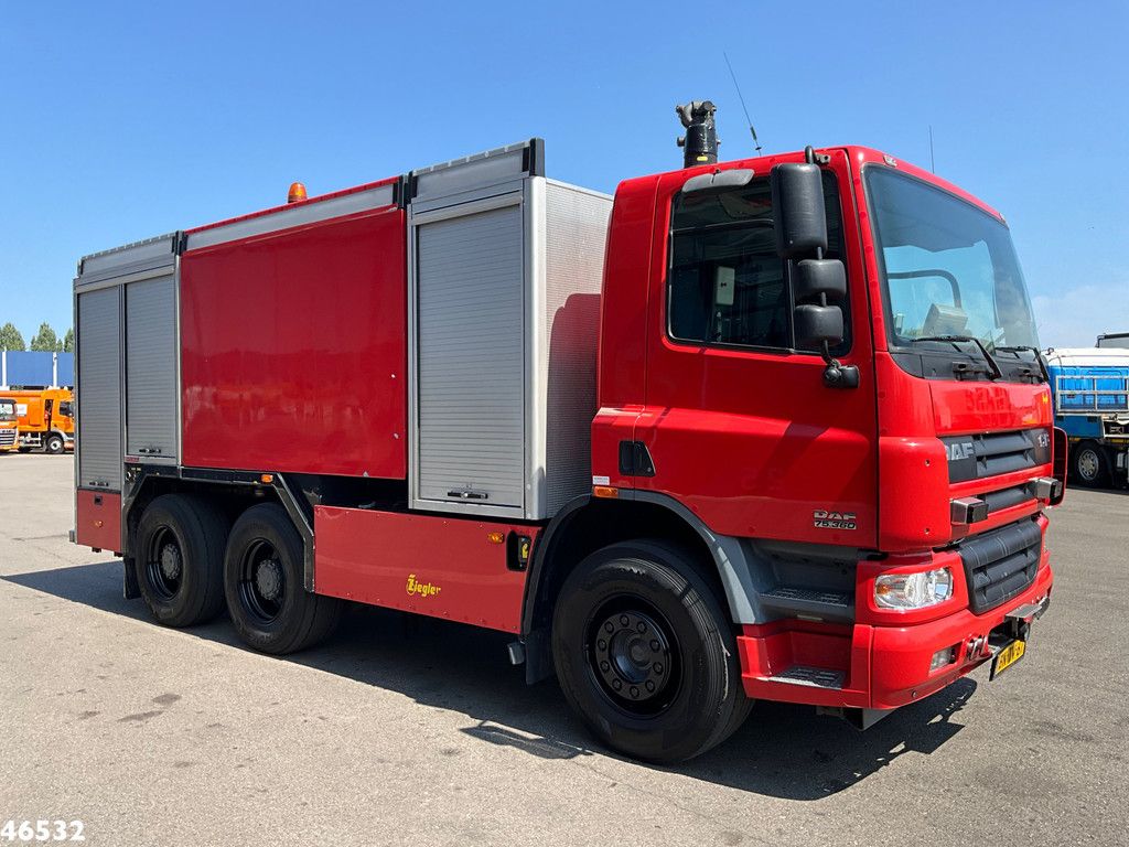 DAF FAT 75 CF 360 6x4 ZIEGLER Brandweer / schuimbluswagen Just 78.346 km!