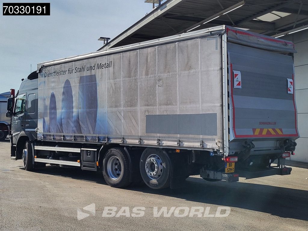 Volvo FM 420 6X2 Curtainsides 2500kg Ladebordwand Lift+steering axle VEB+ ACC Euro 6