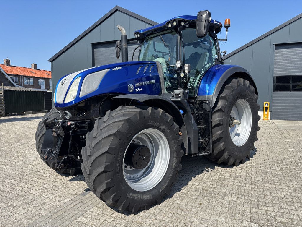 New Holland T7.315 HD AutoCommand. Fronthef, Vooras vering, RTK Gps, Bluepower uitv, 40km eco