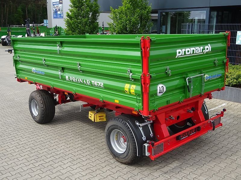 Pronar Zwei-Achs-Dreiseitenkipper T 672 11,0 to. z.G.G, Zweiachskipper,