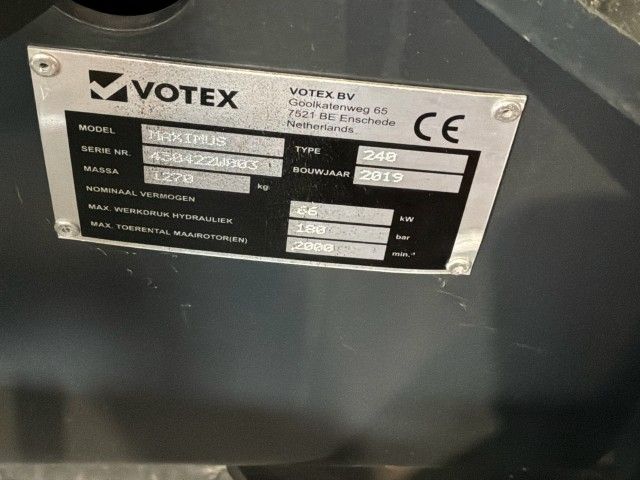 2019 Votex Maximus 240 Schlegelmäher