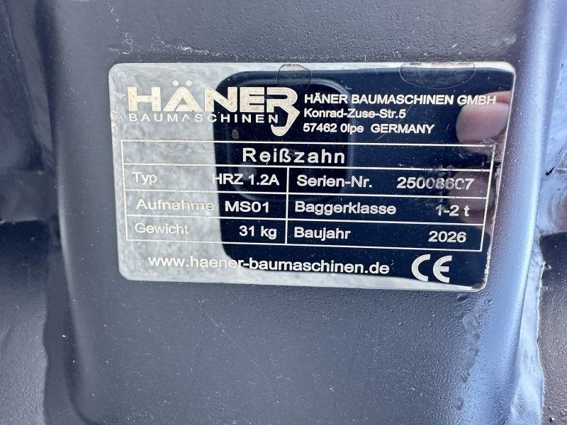 2026 Häner HRZ 1,2A Ripper (unbenutzt)
