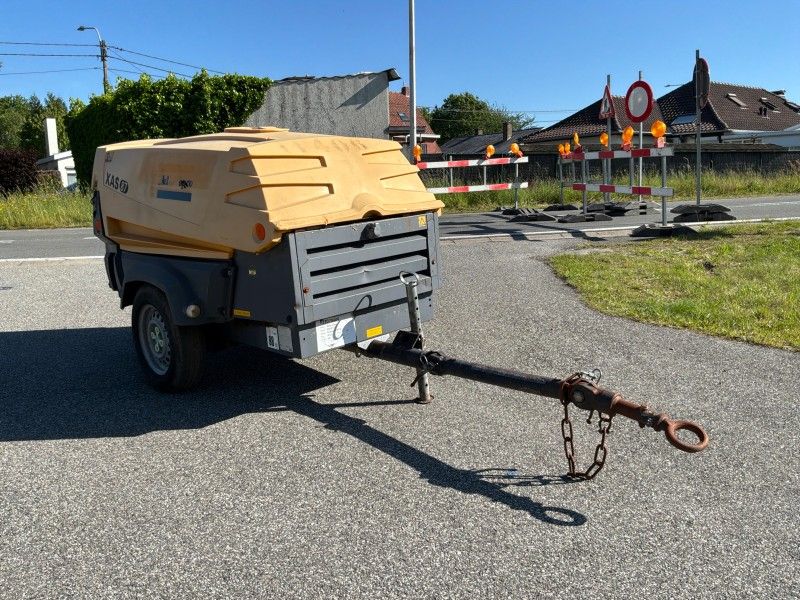 2012 Atlas Copco XAS 87 KD Mobile Air Compressor