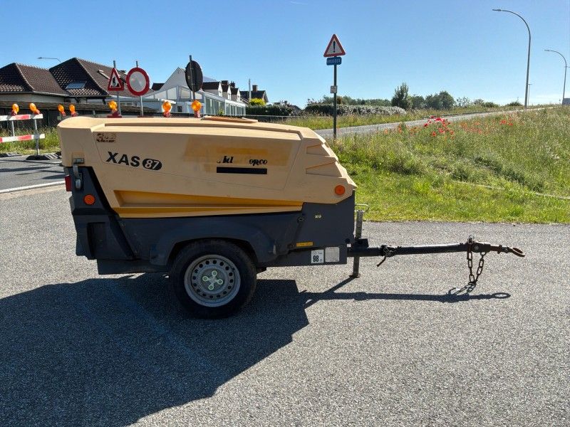 2012 Atlas Copco XAS 87 KD Mobile Air Compressor