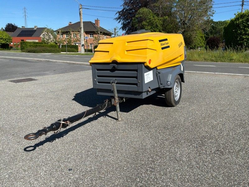 2013 Atlas Copco XAS 57 DD Mobiele luchtcompressor