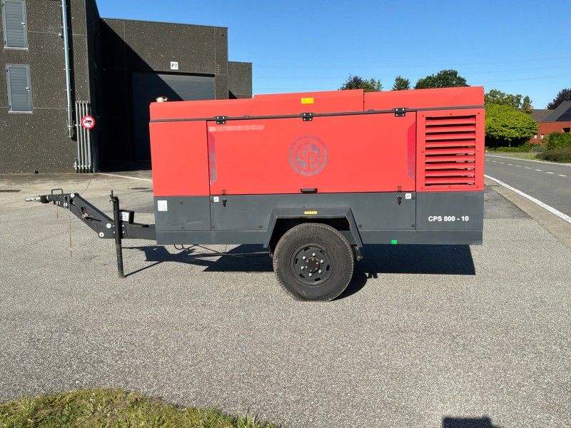 2018 Chicago Pneumatic CPS 800 - 10 Mobiler Luftkompressor