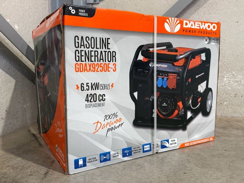 Daewoo GDAX9250E-3 Benzin-Stromgenerator