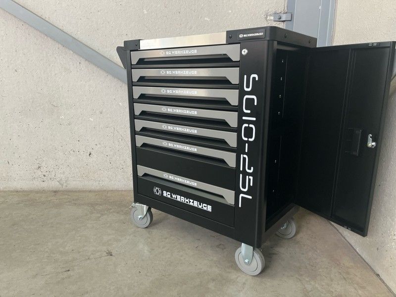 SG Werkzeuge SG10-25 bestückter Werkzeugwagen