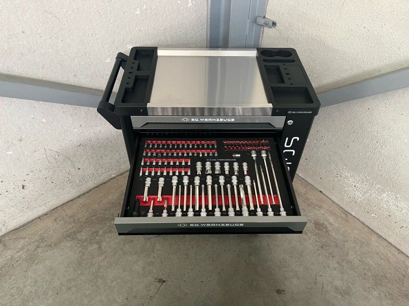 SG Werkzeuge SG10-25 bestückter Werkzeugwagen