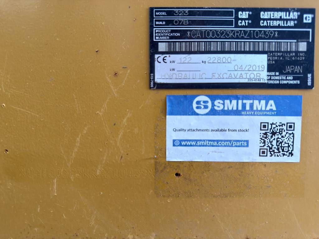 CAT 323 07B