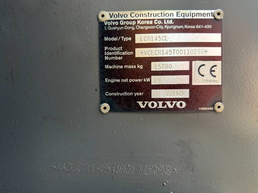 Volvo ECR145CL VA